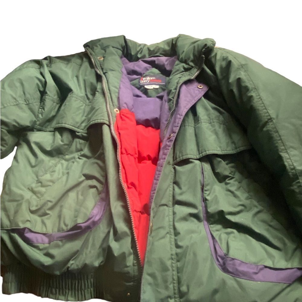 William Barry size large vintage puffer jacket excellent condition see pics